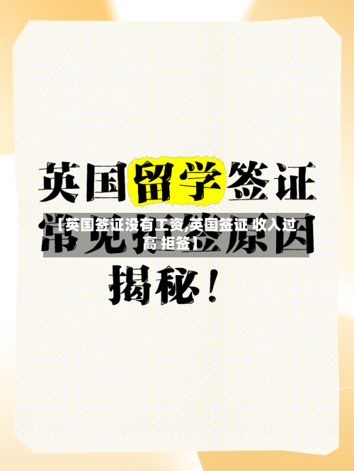【英国签证没有工资,英国签证 收入过高 拒签】-第2张图片
