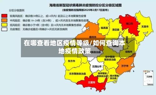 在哪查看地区疫情等级/如何查询本地疫情政策