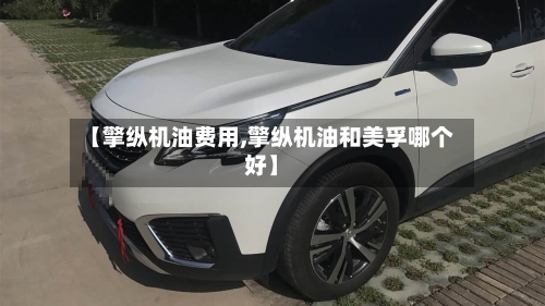 【擎纵机油费用,擎纵机油和美孚哪个好】
