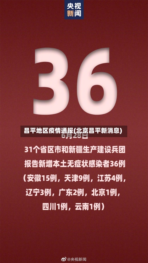 昌平地区疫情通报(北京昌平新消息)