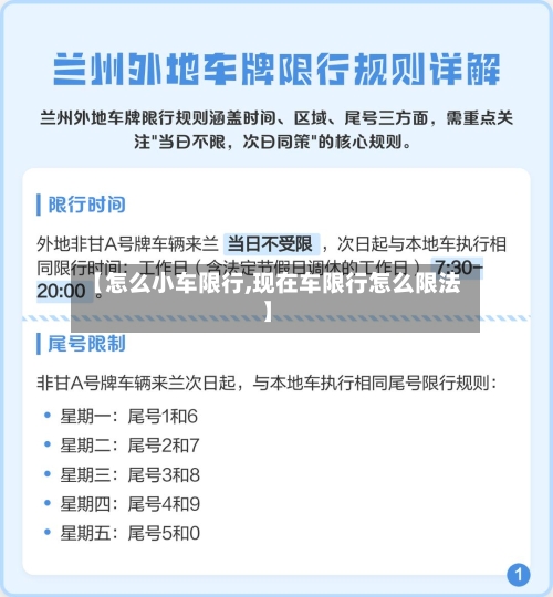 【怎么小车限行,现在车限行怎么限法】-第2张图片