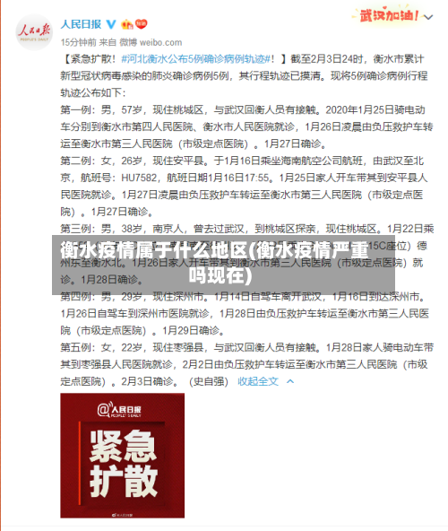 衡水疫情属于什么地区(衡水疫情严重吗现在)-第2张图片