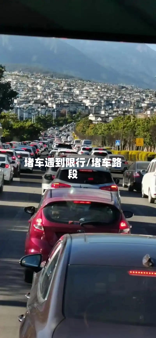 堵车遇到限行/堵车路段