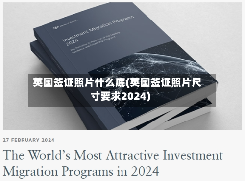英国签证照片什么底(英国签证照片尺寸要求2024)