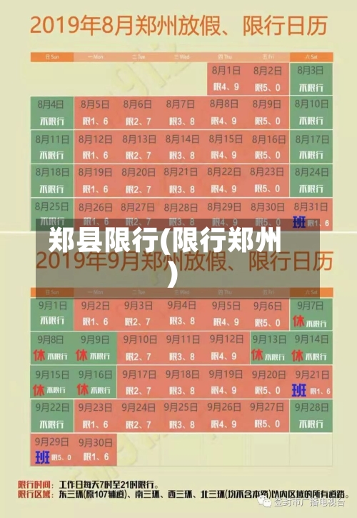 郑县限行(限行郑州)-第3张图片