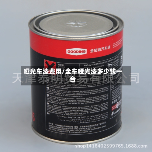 哑光车漆费用/全车哑光漆多少钱一台