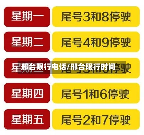邢台限行电话/邢台限行时间