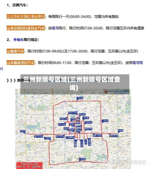 兰州新限号区域(兰州新限号区域查询)-第3张图片