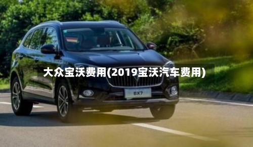 大众宝沃费用(2019宝沃汽车费用)