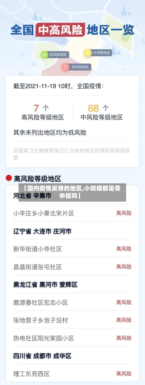 【国内疫情反弹的地区,小规模都是零申报吗】