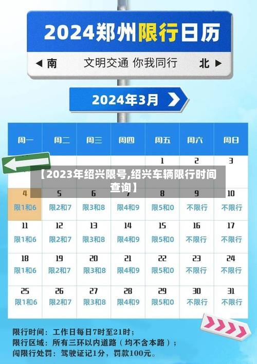 【2023年绍兴限号,绍兴车辆限行时间查询】-第3张图片