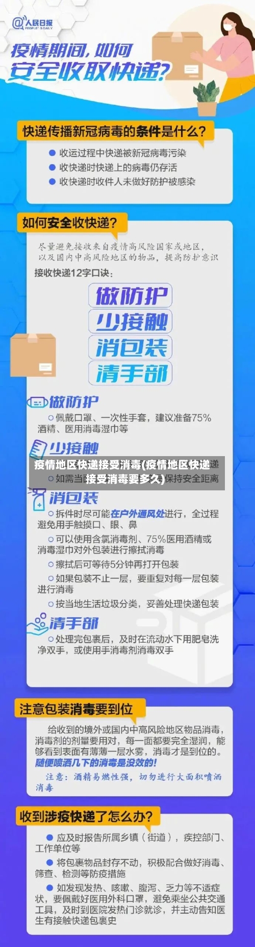 疫情地区快递接受消毒(疫情地区快递接受消毒要多久)