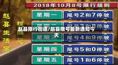 赵县限行街道/赵县限号最新通知今天