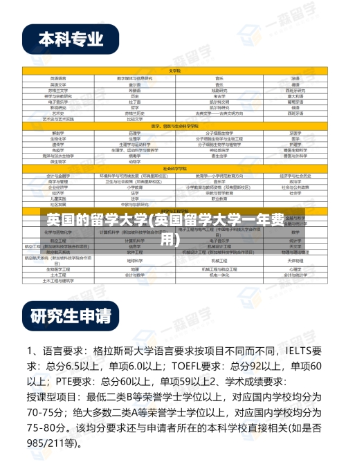 英国的留学大学(英国留学大学一年费用)-第2张图片