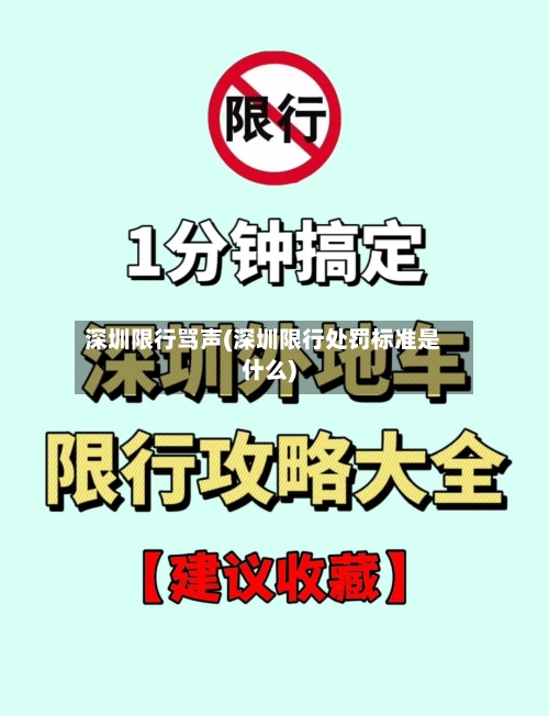 深圳限行骂声(深圳限行处罚标准是什么)