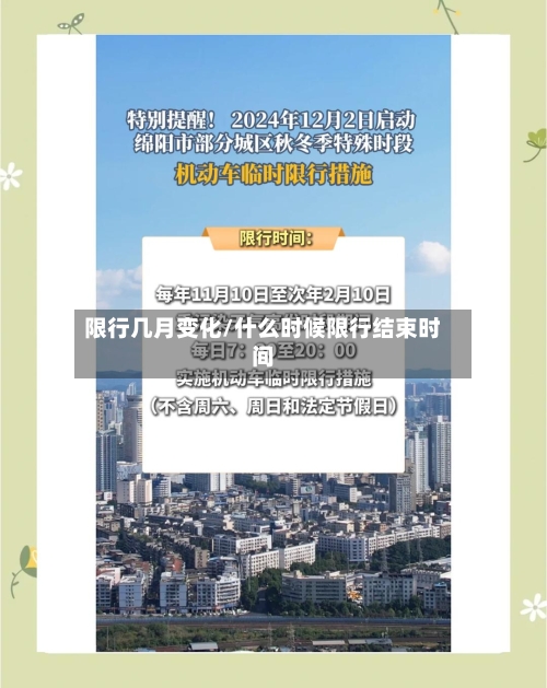 限行几月变化/什么时候限行结束时间-第3张图片