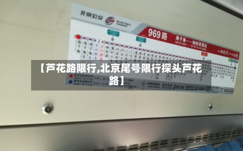 【芦花路限行,北京尾号限行探头芦花路】-第2张图片