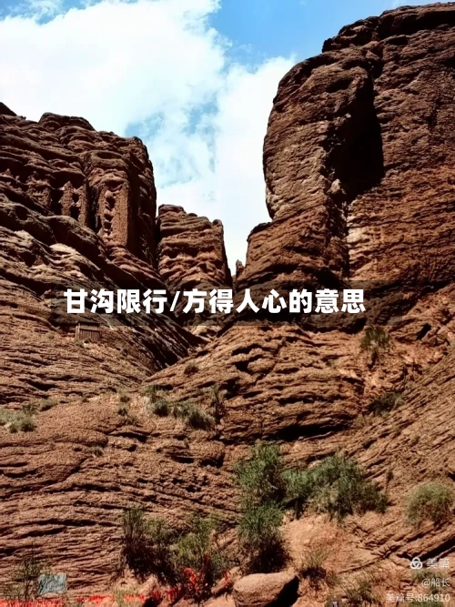甘沟限行/方得人心的意思-第2张图片