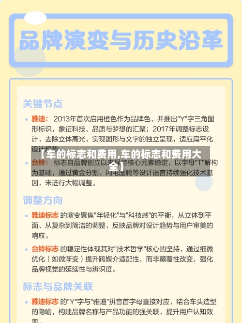 【车的标志和费用,车的标志和费用大全】