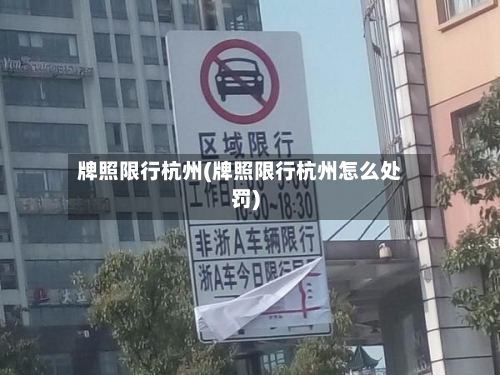 牌照限行杭州(牌照限行杭州怎么处罚)