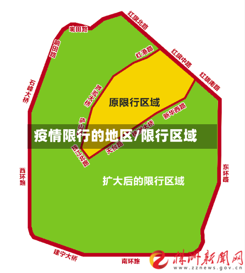 疫情限行的地区/限行区域