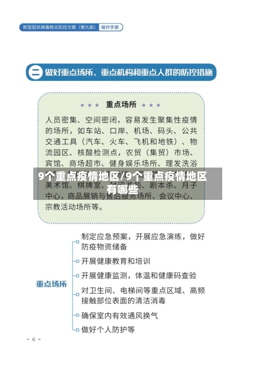 9个重点疫情地区/9个重点疫情地区有哪些-第2张图片