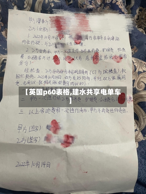 【英国p60表格,建水共享电单车】-第2张图片