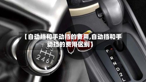 【自动挡和手动挡的费用,自动挡和手动挡的费用区别】