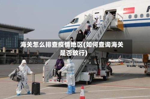海关怎么排查疫情地区(如何查询海关是否放行)-第2张图片