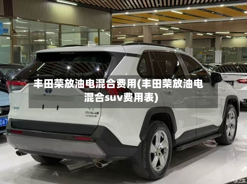 丰田荣放油电混合费用(丰田荣放油电混合suv费用表)