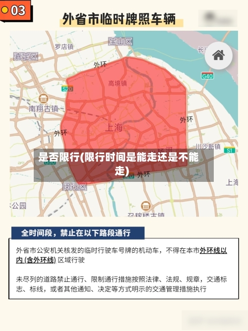 是否限行(限行时间是能走还是不能走)-第2张图片