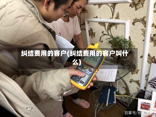 纠结费用的客户(纠结费用的客户叫什么)-第3张图片