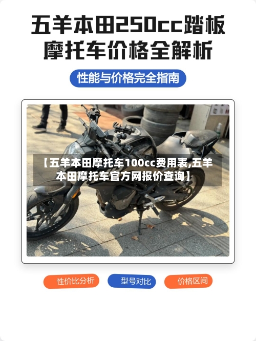【五羊本田摩托车100cc费用表,五羊本田摩托车官方网报价查询】-第3张图片