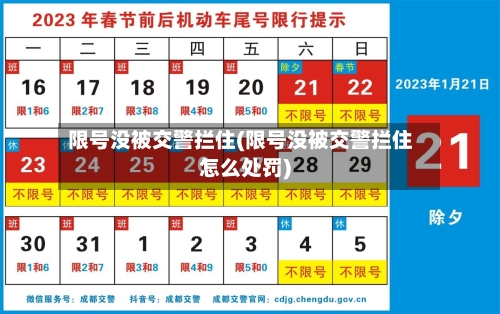 限号没被交警拦住(限号没被交警拦住怎么处罚)