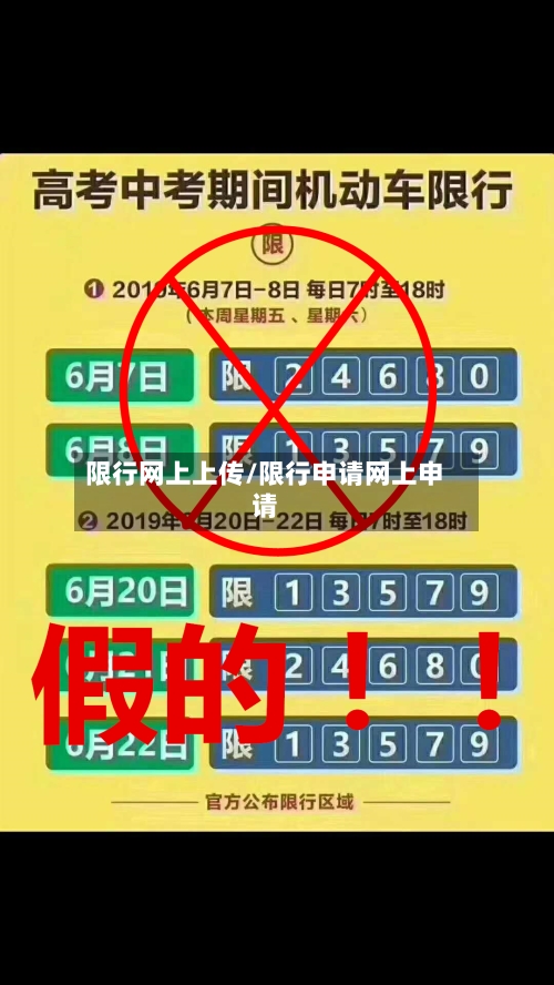 限行网上上传/限行申请网上申请-第2张图片