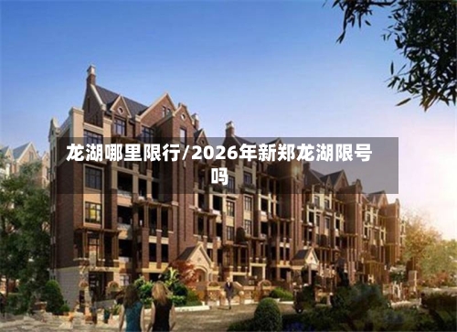 龙湖哪里限行/2026年新郑龙湖限号吗-第2张图片