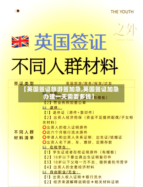 【英国签证旅游签加急,英国签证加急办理一天需要多钱】-第2张图片