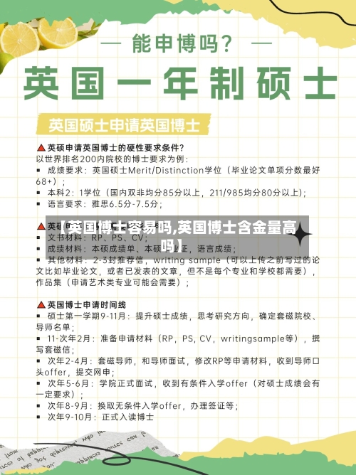 【英国博士容易吗,英国博士含金量高吗】