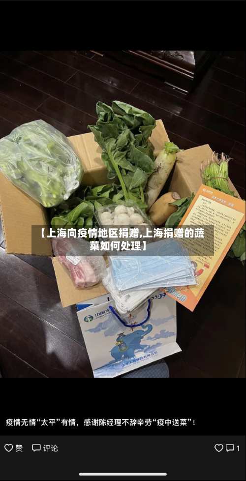 【上海向疫情地区捐赠,上海捐赠的蔬菜如何处理】