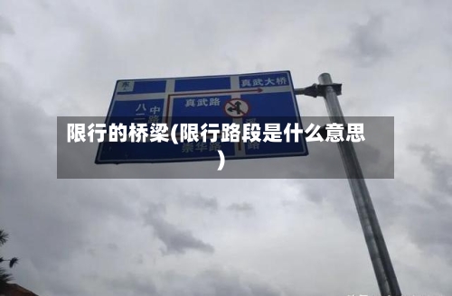 限行的桥梁(限行路段是什么意思)-第3张图片