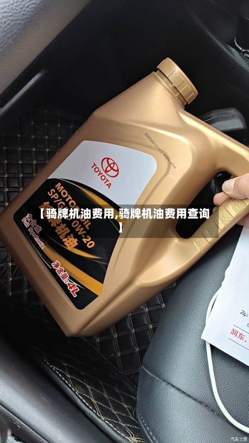 【骑牌机油费用,骑牌机油费用查询】-第2张图片