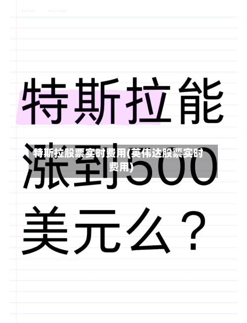 特斯拉股票实时费用(英伟达股票实时费用)