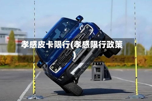 孝感皮卡限行(孝感限行政策)-第2张图片