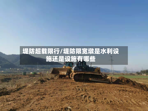 堤防超载限行/堤防限宽墩是水利设施还是设施有哪些-第2张图片