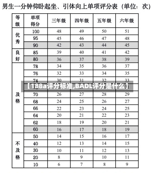 【188a评分标准,BADL评分是什么】-第3张图片