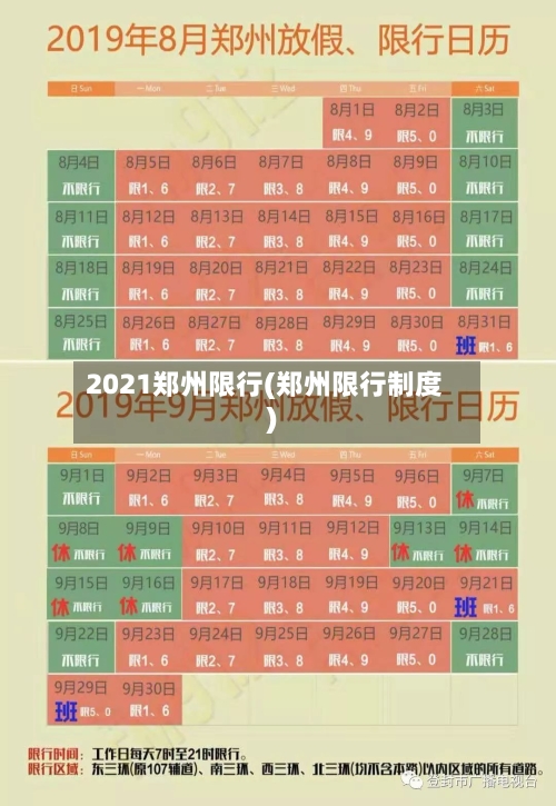 2021郑州限行(郑州限行制度)-第2张图片