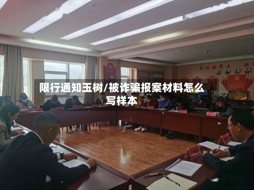 限行通知玉树/被诈骗报案材料怎么写样本