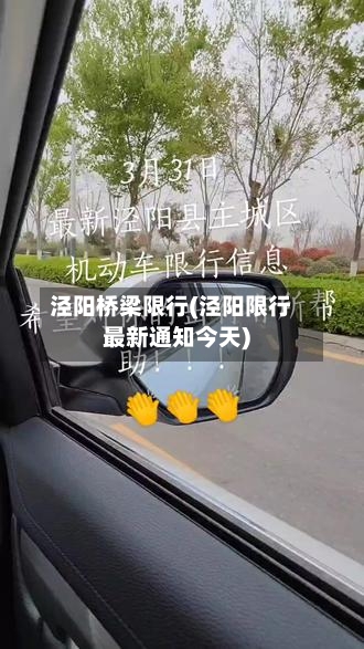 泾阳桥梁限行(泾阳限行最新通知今天)-第3张图片