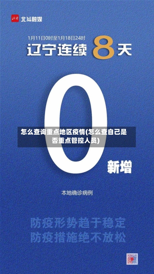 怎么查询重点地区疫情(怎么查自己是否重点管控人员)
