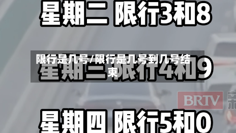 限行是几号/限行是几号到几号结束